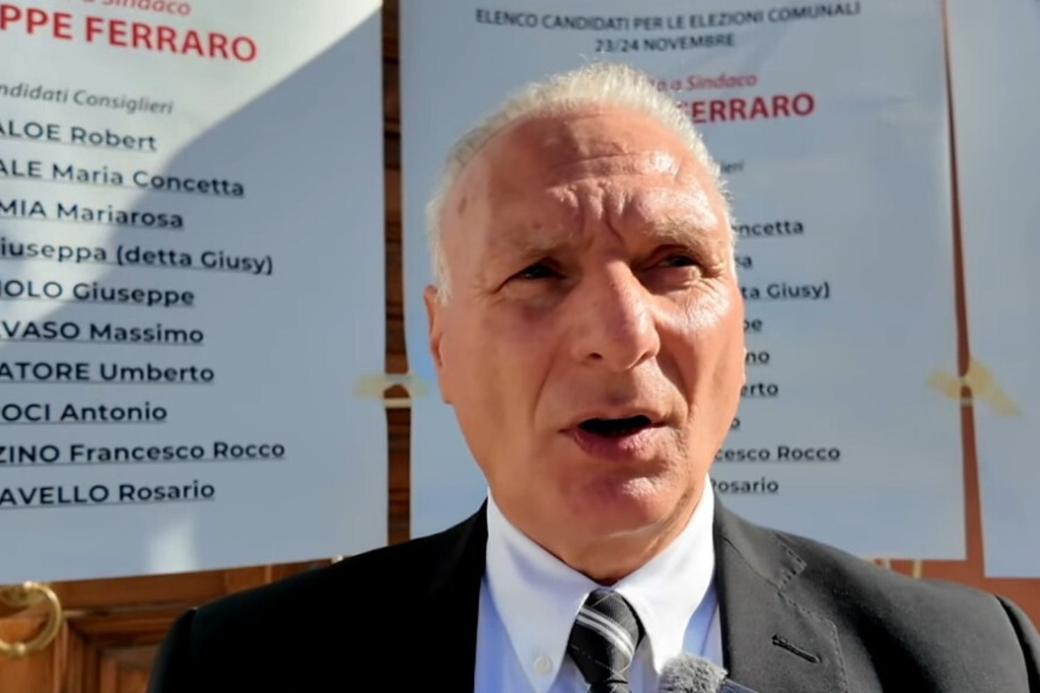 L'unico candidato di Acquaro, Giuseppe Ferraro