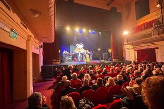 La serata al teatro Sala Umberto di Roma dedicata a Gigi Proietti