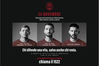 Da Barella a Cristante, anche la Nazionale dice no alla violenza sulle donne