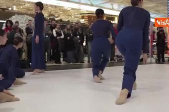 Voglio essere l'ultima, performance di danza Aeroporto Fiumicino per Giornata contro violenza donne