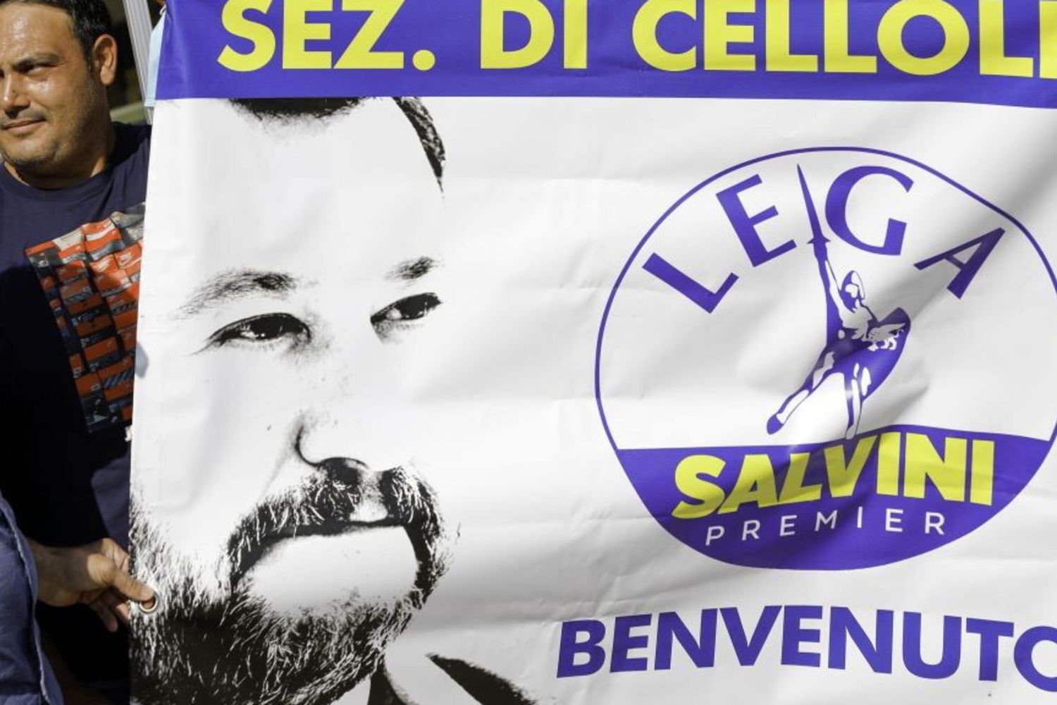 simpatizzanti della Lega in Campania