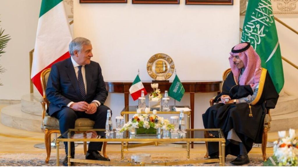 Le ministre Tajani à Riyad, le partenariat avec l'Arabie Saoudite regarde vers le futur