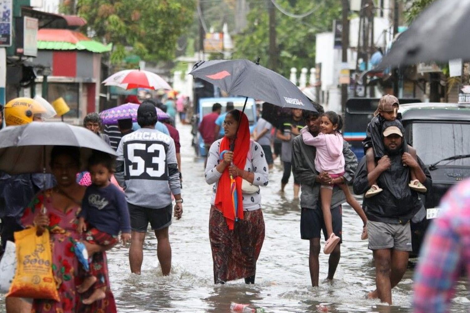 Le inondazioni in Sri Lanka
