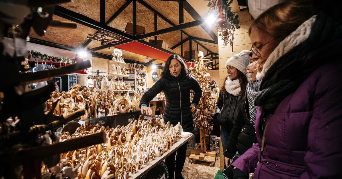 I primi mercatini di Natale in Trentino presi d