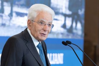 Il presidente Sergio Mattarella