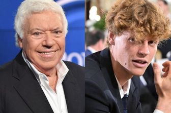 Nicola Pietrangeli e Jannik Sinner