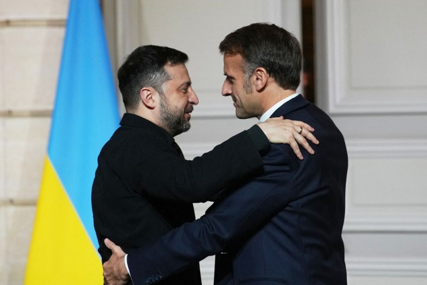 Zelensky e Macron