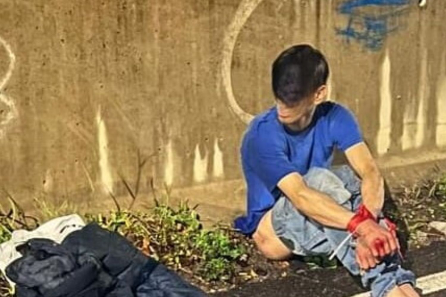 L'uomo liberato al Campo nomadi di via Salviati