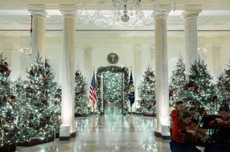 Addobbi di Natale alla Casa Bianca