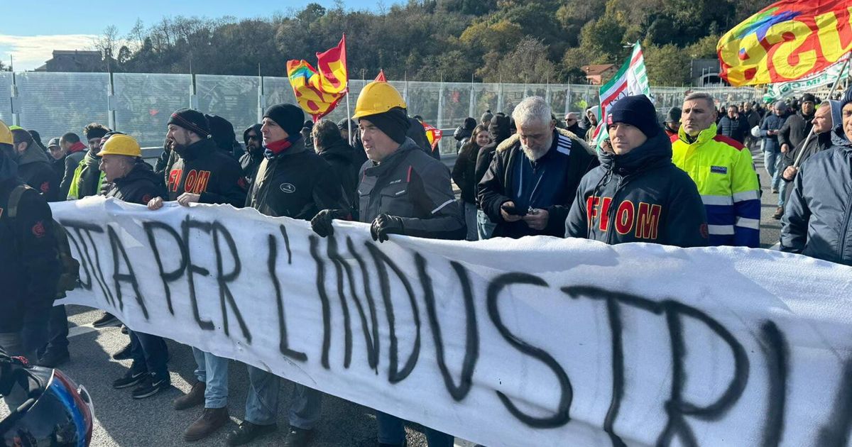 A Genova i lavoratori dell