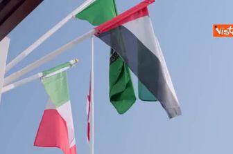 Meloni partecipa a Vertice cooperazione del Golfo in Bahrein, immagini