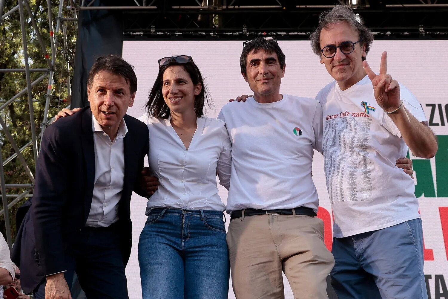 I principali leader del centrosinistra