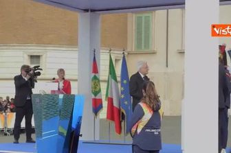 Milano Cortina 2026, il Presidente Mattarella e Giovanni Malagò accendono il braciere olimpico