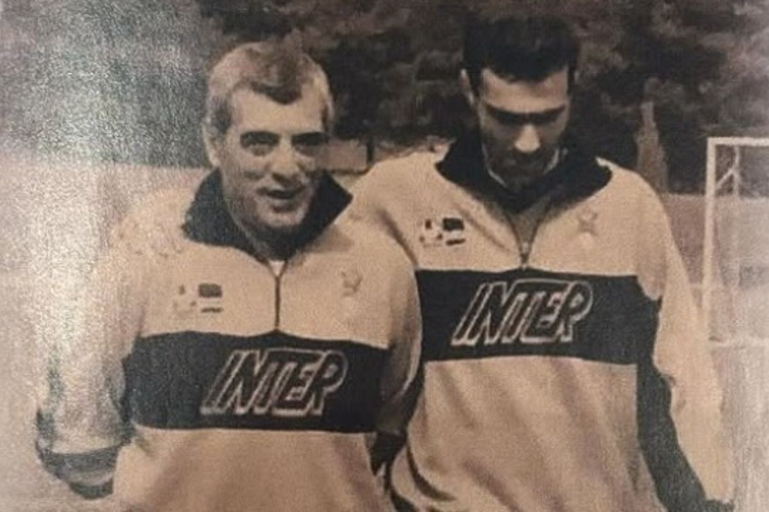 Beppe Bergomi con Arcadio Venturi