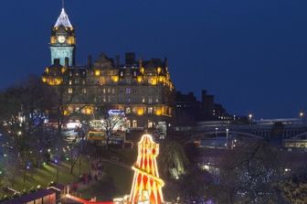 Mercato di Natale di Edimburgo