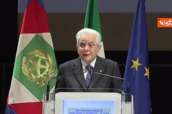 Mattarella: I volontari sono veri e propri patrioti. Garantiscono il bene comune