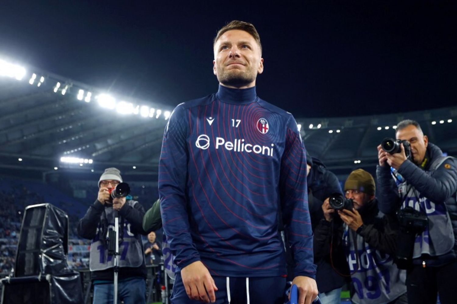 Lazio-Bologna 1-1. La commozione di Immobile omaggiato dei 'suoi' tifosi