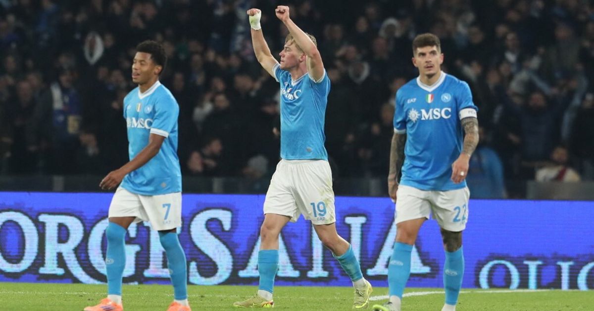 Il Napoli ringrazia Hojlund e torna capolista: 2 1 alla Juventus