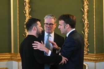 Macron, Zelensky e Starmer