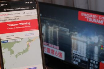 Allarme tsunami in Giappone