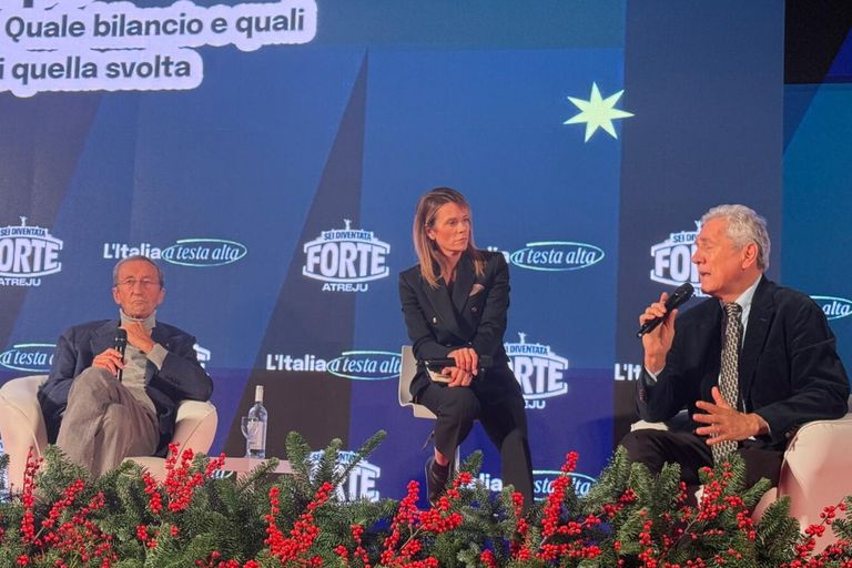 Fini e Rutelli ad Atreju