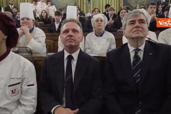 Cucina italiana patrimonio Unesco, il momento della proclamazione e l'applauso dei cuochi