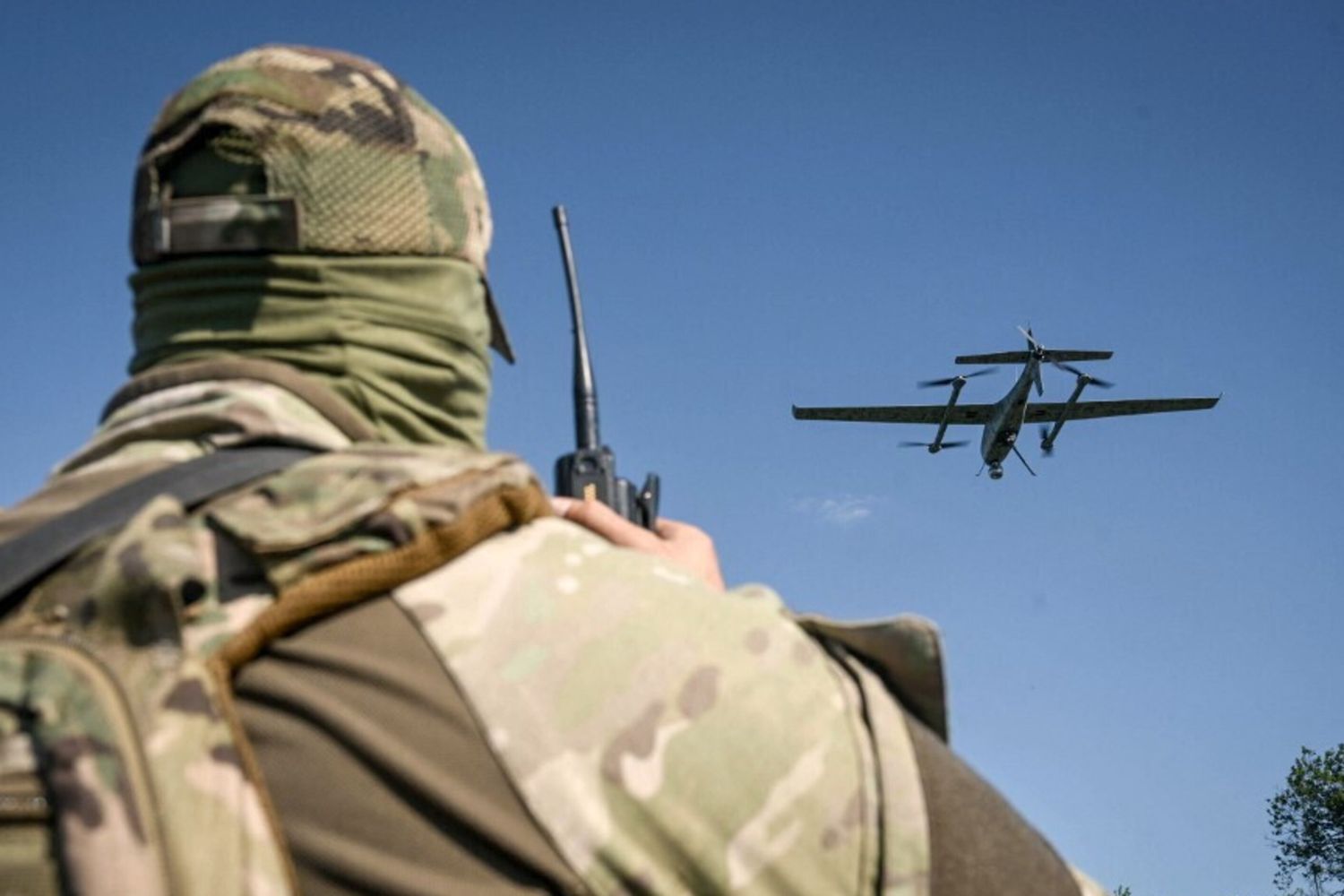 Guerra droni e uso fibra ottica