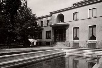 Foto storica Villa Necchi Campiglio - Archivio Fondazione Piero Portaluppi