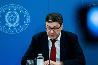 Il ministro dell'Economia Giancarlo Giorgetti