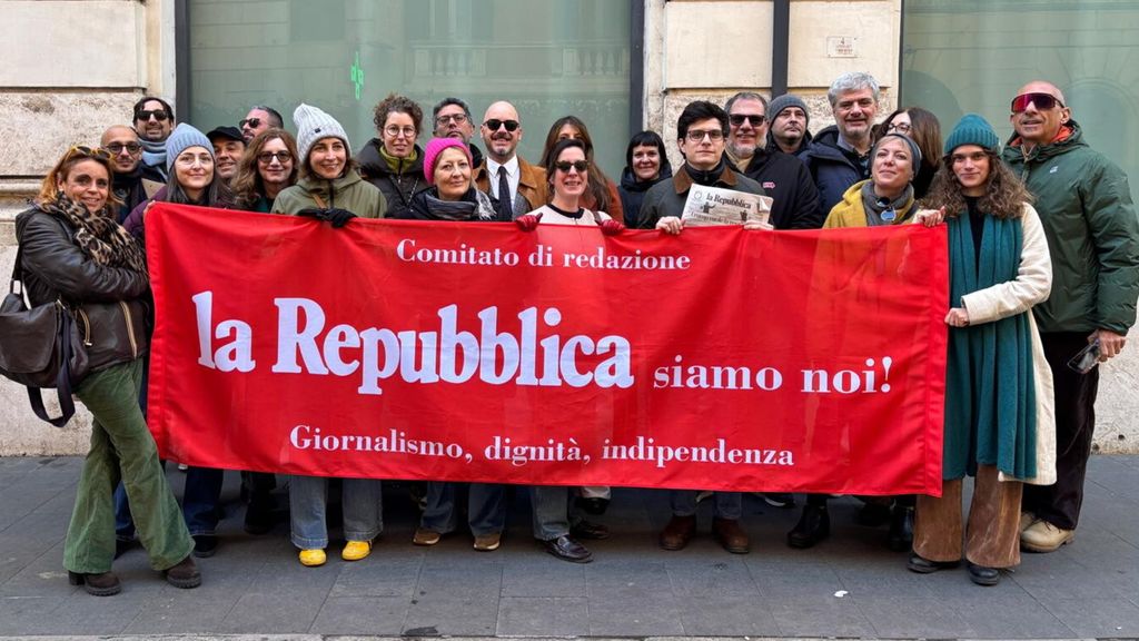 I giornalisti di Repubblica oggi in sciopero