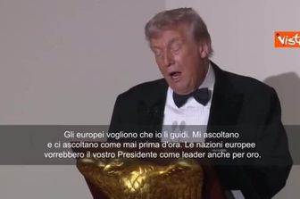 Trump: Gli europei vogliono che io li guidi