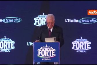 Abu Mazen ad Atreju: Auspico che Italia riconosca lo Stato palestinese
