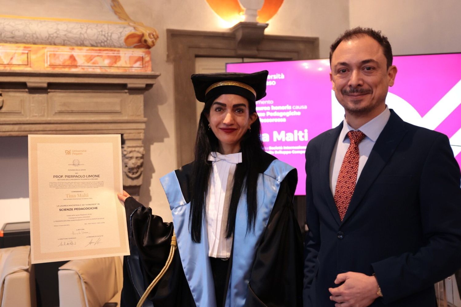 Laurea Honoris causa a Tina Malti