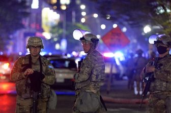 Guardia Nazionale a Providence