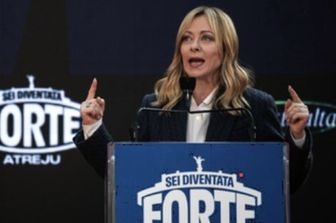 Giorgia Meloni ad Atreju