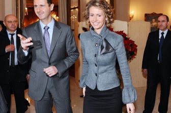 La first lady siriana Asma al-Assad