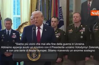Trump: Vicini come non mai alla fine della guerra tra Russia e Ucraina