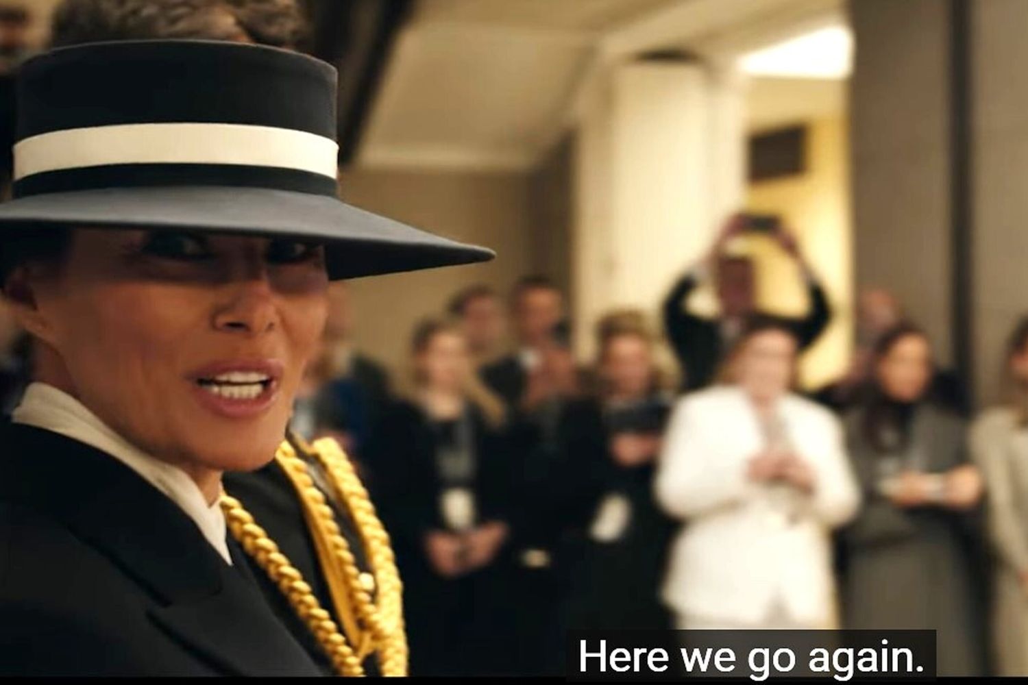 Una scena del film 'Melania'