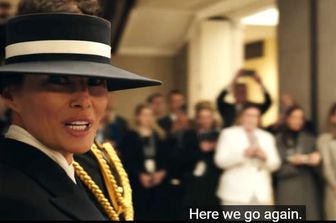 Una scena del film 'Melania'