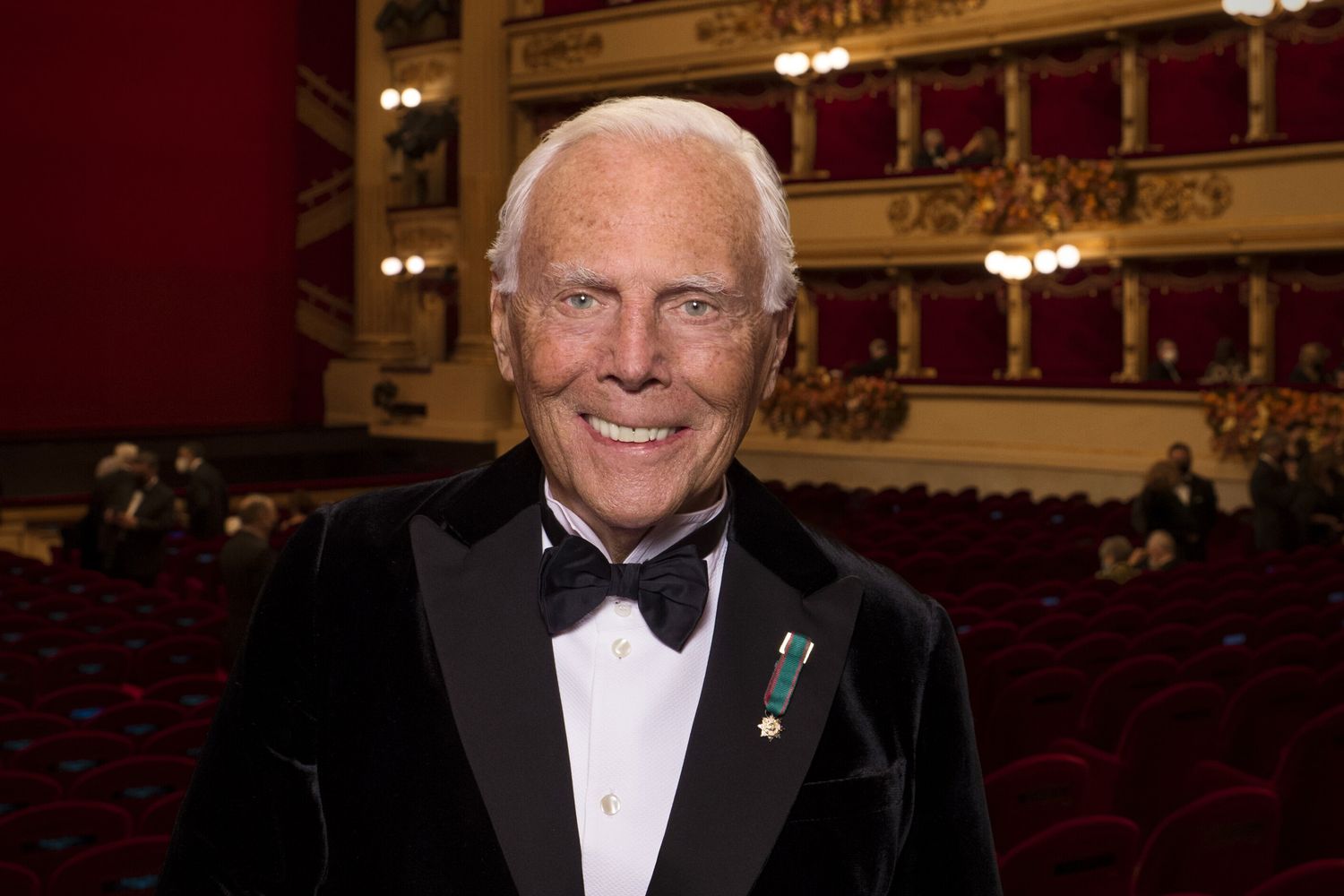 Giorgio Armani alla Scala di Milano