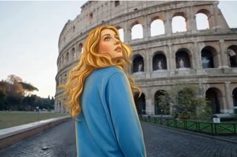Venere influencer nella campagna "Welcome to Meraviglia"