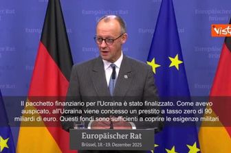 Merz: Il prestito Ue a Kiev è un messaggio decisivo a Putin