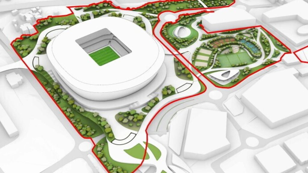 pianta stadio roma pietralata