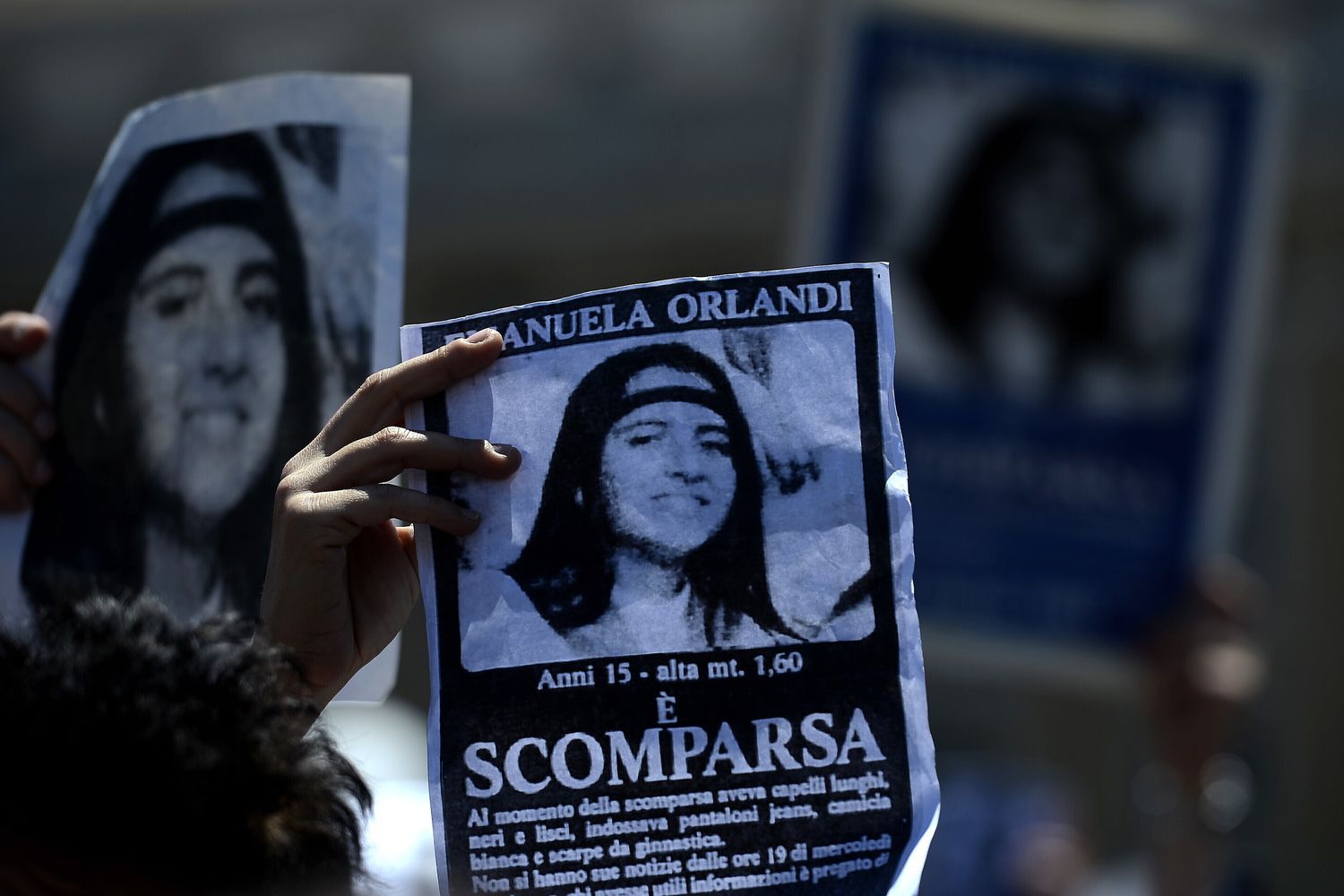 Volantino scomparsa Emanuela Orlandi