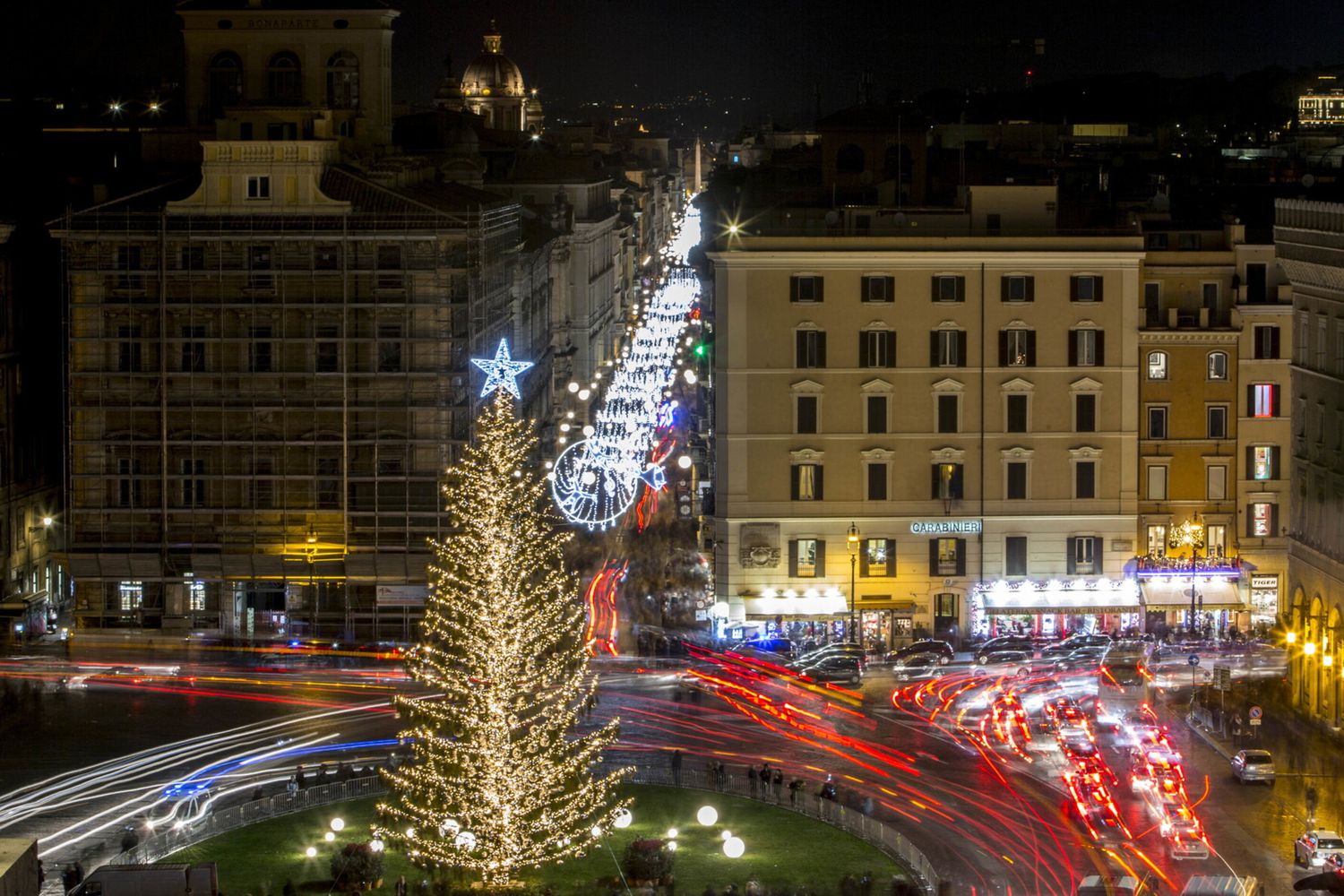&nbsp;L'albero di Natale a Piazza Venezia, Roma&nbsp;