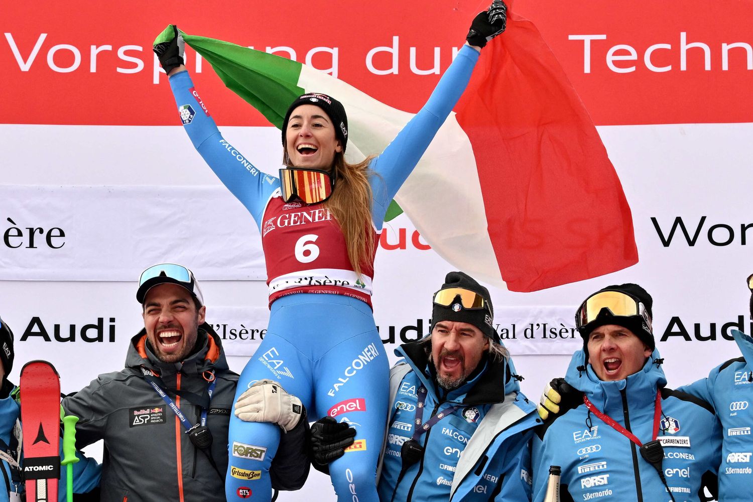 Sofia Goggia vince il Superg in Val d'Isère