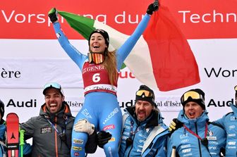 Sofia Goggia vince il Superg in Val d'Isère