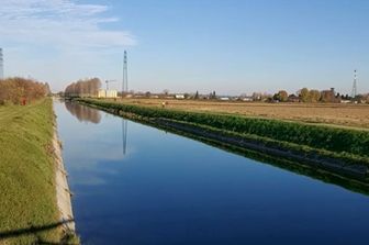 Canale Cavour nel Novarese