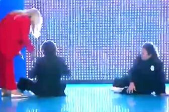 Ricchi e Poveri a terra a 'Domenica in'