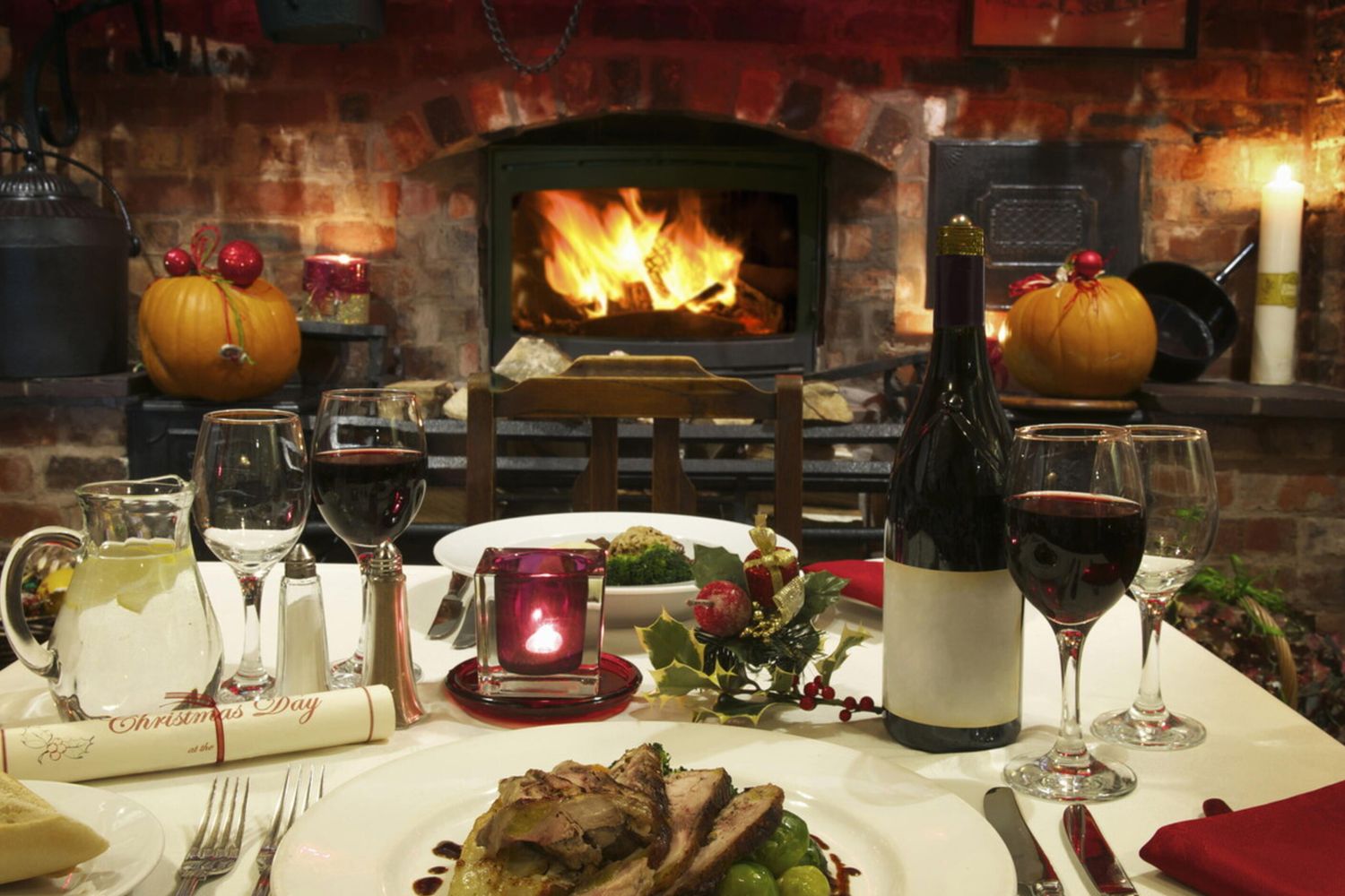 Pranzo di Natale al ristorante (Agf)&nbsp;